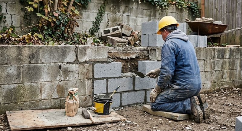 Block Wall Repair in Oceanside, CA