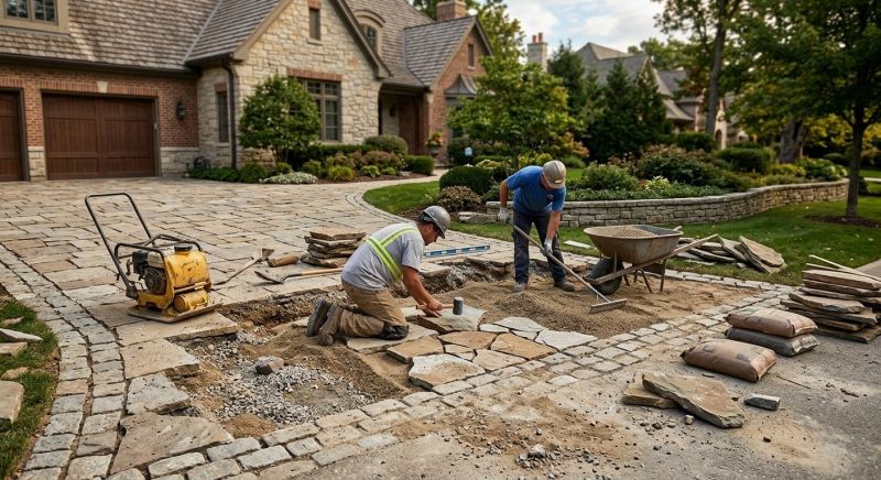 Brick Driveway Repair in San Diego, CA