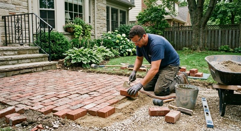 Brick Flatwork Repair in Del Mar, CA