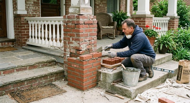 Brick Repair in Poway, CA