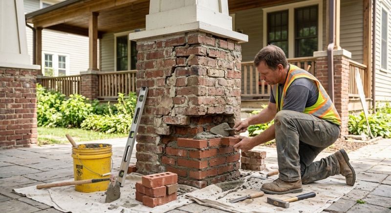 Brick Restoration in Poway, CA