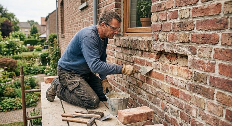 Brick Stairs Repair in Poway, CA