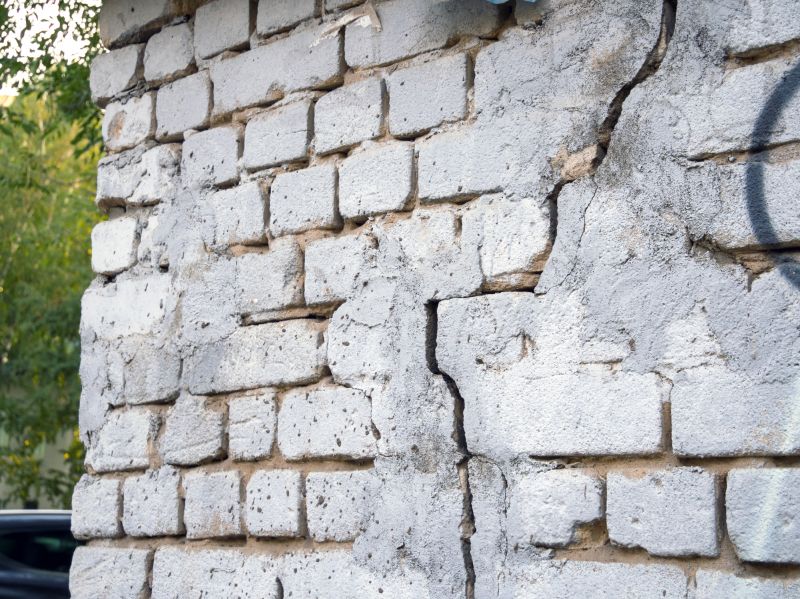 Brick Wall Repair in Del Mar, CA