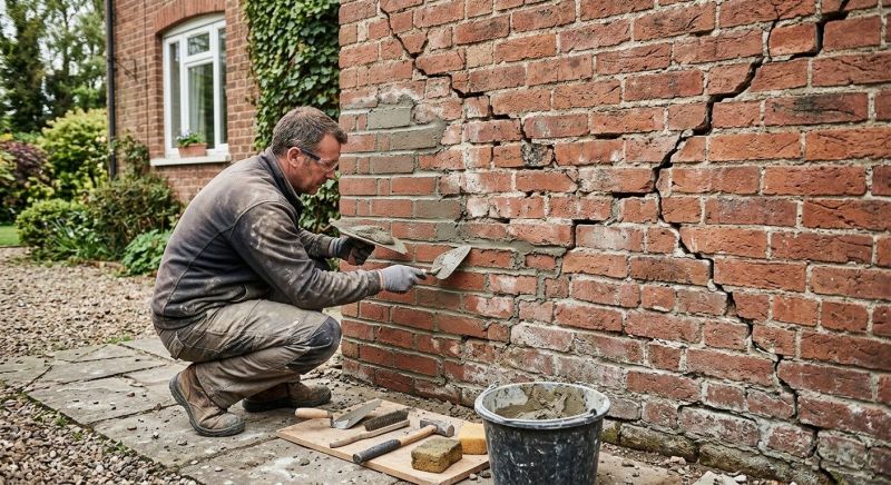Brick Wall Repair in Oceanside, CA