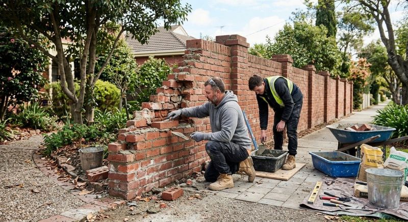 Brick Wall Repair in Santee, CA