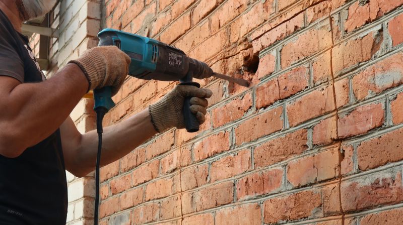Brick Wall Repair in Valley Center, CA