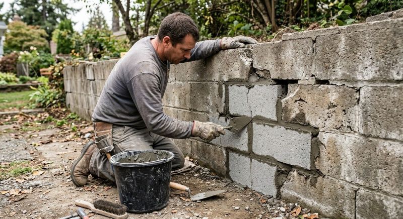 Concrete Block Repair in Jamul, CA