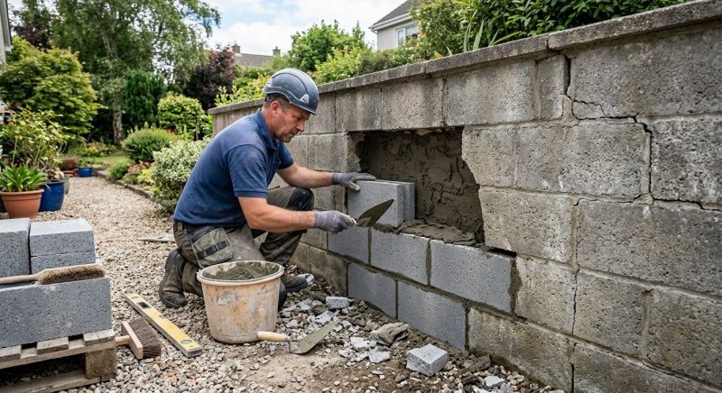 Concrete Block Repair in Jamul, CA