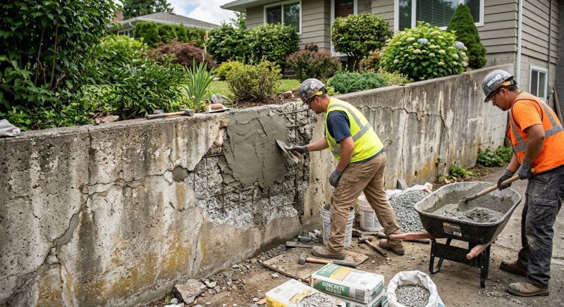 Retaining Wall Repair in El Cajon, CA