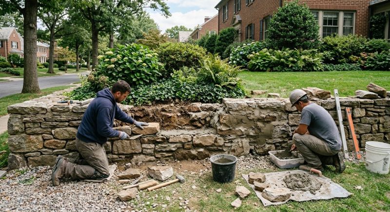 Retaining Wall Repair in El Cajon, CA