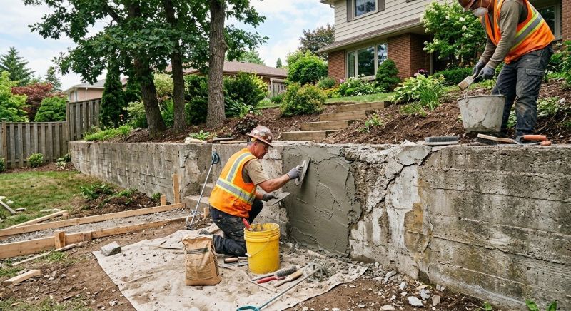 Retaining Wall Repair in Jamul, CA