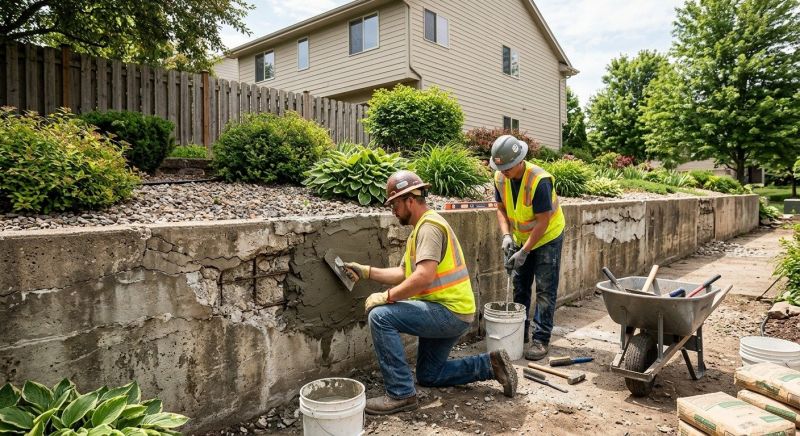 Retaining Wall Repair in Rancho Santa Fe, CA