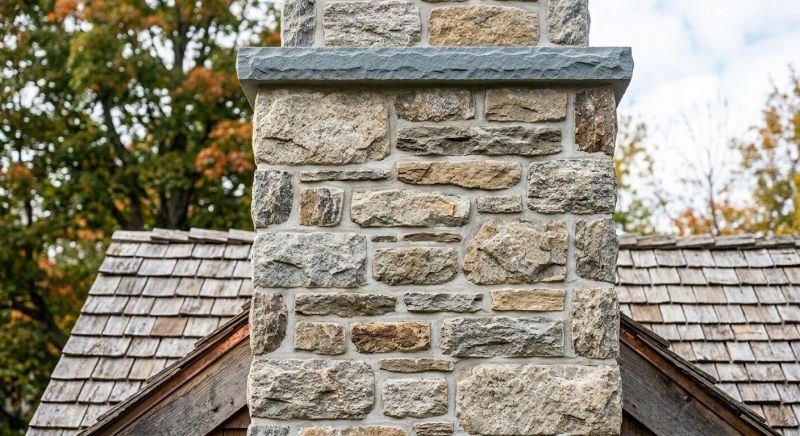 Stone Chimney Installation in Escondido, CA