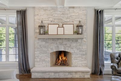 Stone Chimney Installation in San Diego County, CA