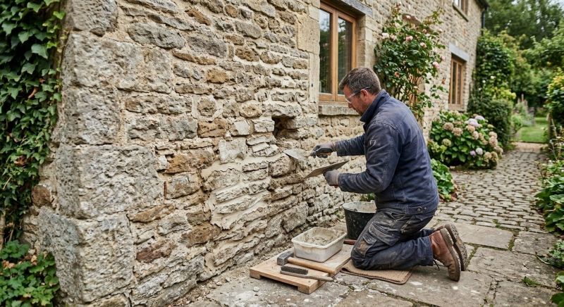 Stone Masonry Repair in La Jolla, CA