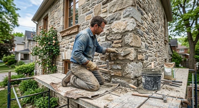 Stone Masonry Repair in Poway, CA