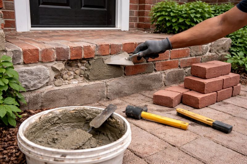Stonework Repair in Vista, CA